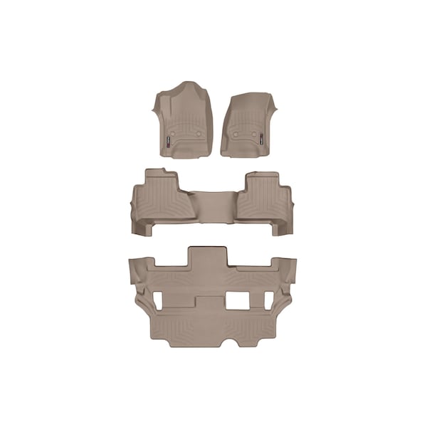 Front, Rear, and Rear Floorliners, 45607-1-2-5